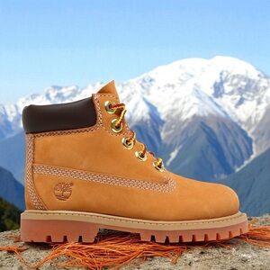 Timberland | 12809 High Top Boots Boys 6” Toddler Size 11 Brown